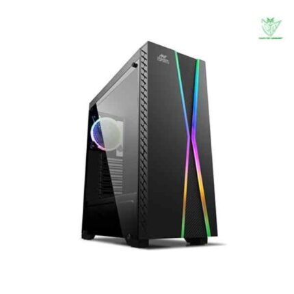 Ant Esports ICE-280TGW Mid Tower Computer Case I Gaming Cabinet